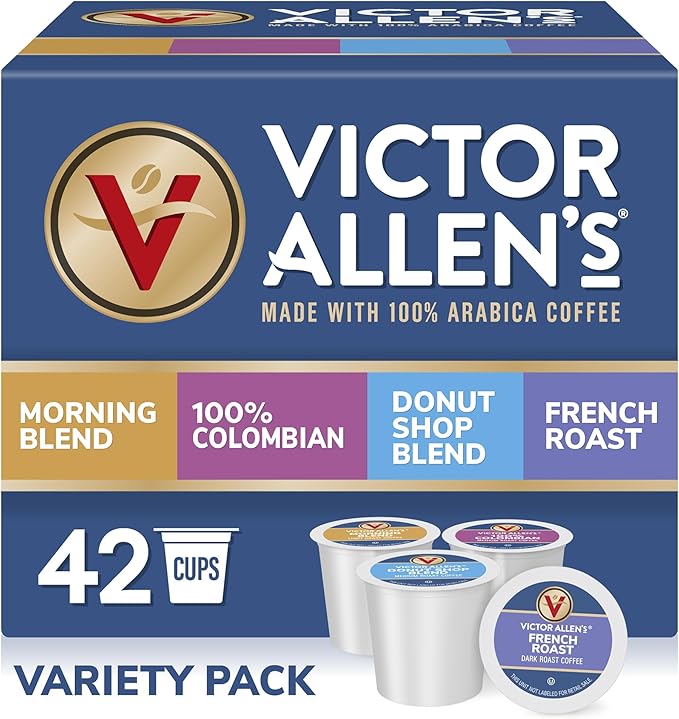 Victor Allen's Coffee Pod Variety Pack – 42 Count