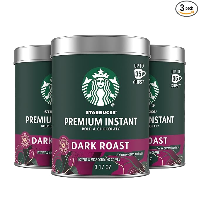 Starbucks VIA Italian Roast Dark Roast Instant Coffee – 50 Pack