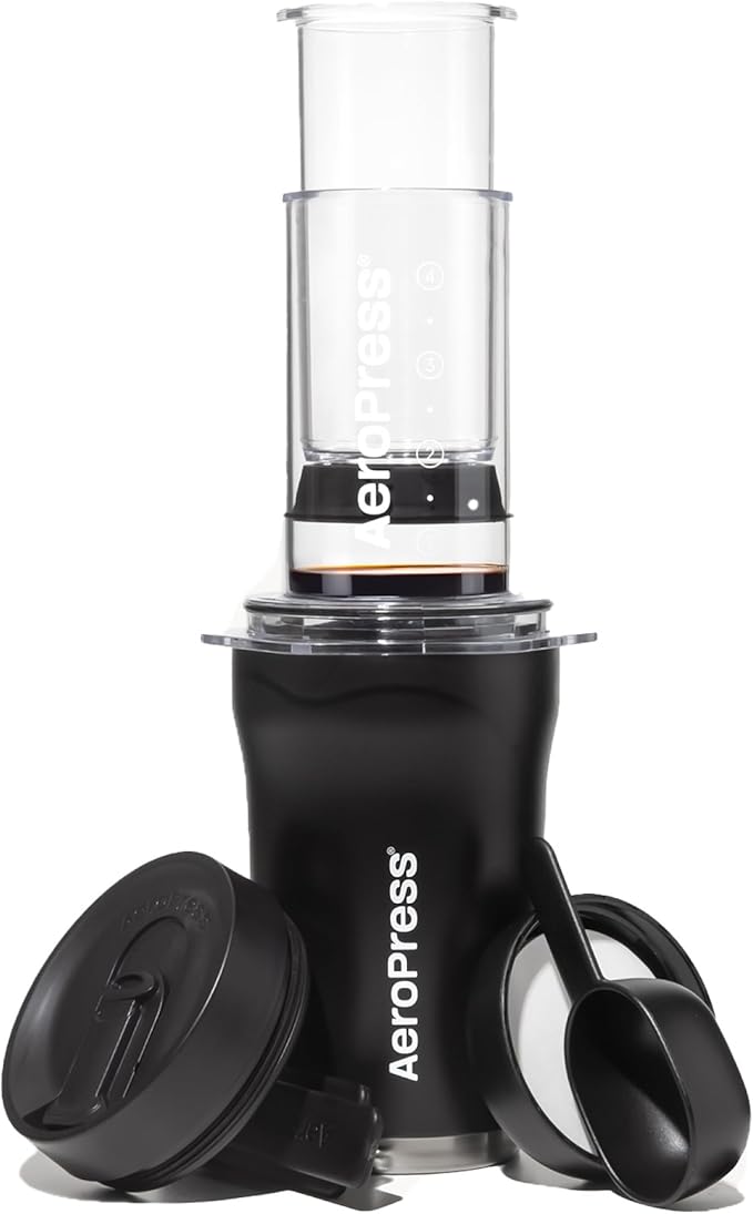 AeroPress Go Plus: Portable 3-in-1 Coffee Maker