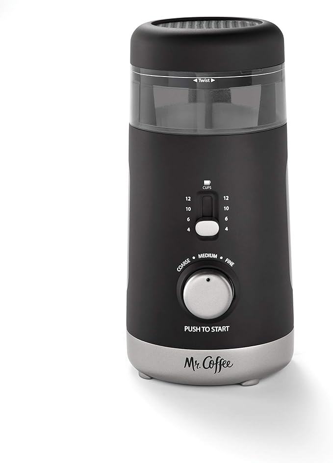 Mr. Coffee Automatic Coffee Grinder with 5 Presets