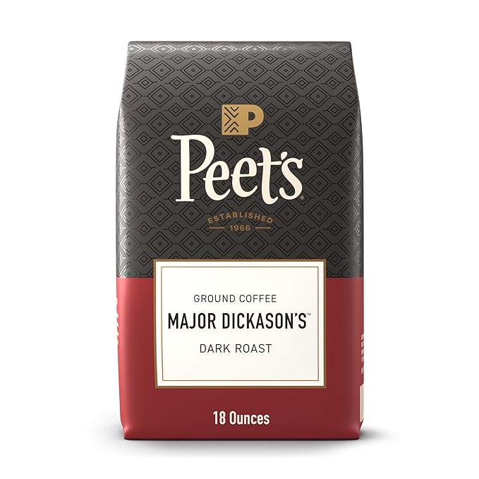 Peet's Coffee Major Dickason's Blend Dark Roast Ground