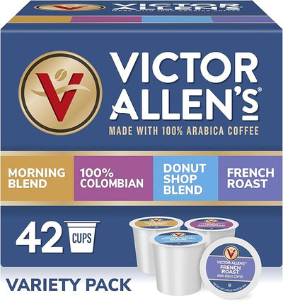 Victor Allen's Coffee Pod Variety Pack – 42 Count
