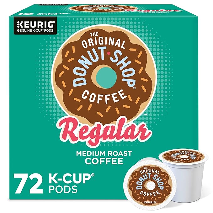 The Original Donut Shop Medium Roast K-Cup Pods – 72 Ct