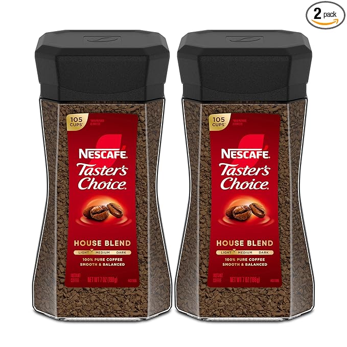 NESCAFÉ Taster's Choice House Blend Instant Coffee Duo